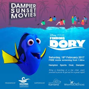 Dampier Sunset Movies - Finding Dory